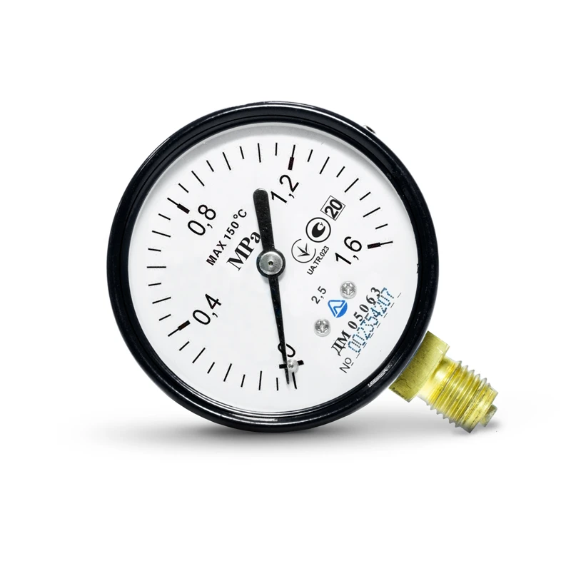 Манометр ДМ 05063- 1,6 МПа - кл.2,5 - 01 МастерКіп | masterkip.com.ua